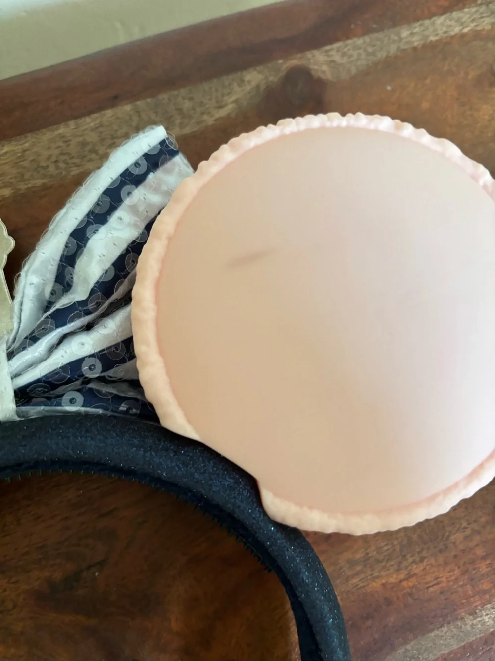 Disney Pink macaroon Minnie Ears Headband